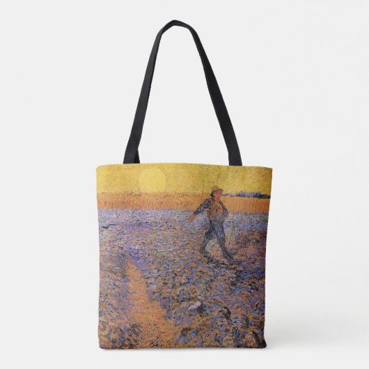 Die Dusche von Vincent van Gogh Tasche (Rückseite)