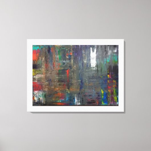 Die Dusk durchdringen Leinwanddruck (Vorderseite)