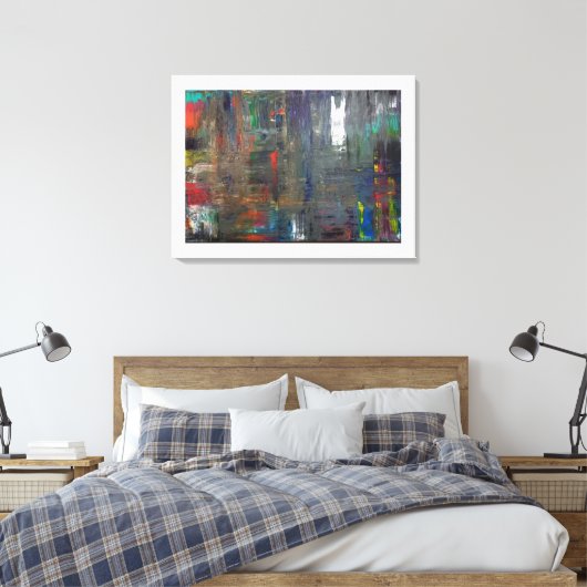 Die Dusk durchdringen Leinwanddruck (Insitu (Schlafzimmer))