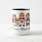 Die Dusty Wheel-Familie: Zwei Tasse (Mittel)