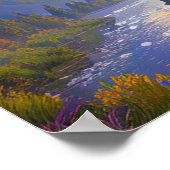 Die dynamische Schönheit der Natur Poster (Ecke)