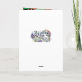 Die Earth Power Card Feiertagskarte (Rückseite)