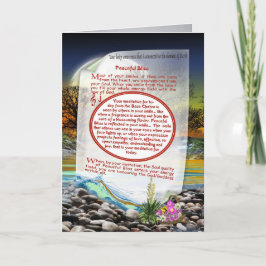 Die Earth Power Card Feiertagskarte