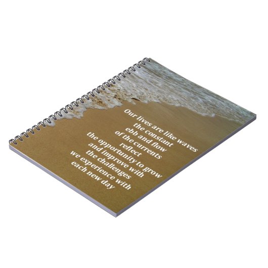 Die EBB und der Fluss des Lebens Notizblock (Linke Seite)