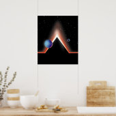 Die Ebenen der Mars Poster (Küche)