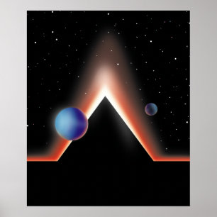Die Ebenen der Mars Poster