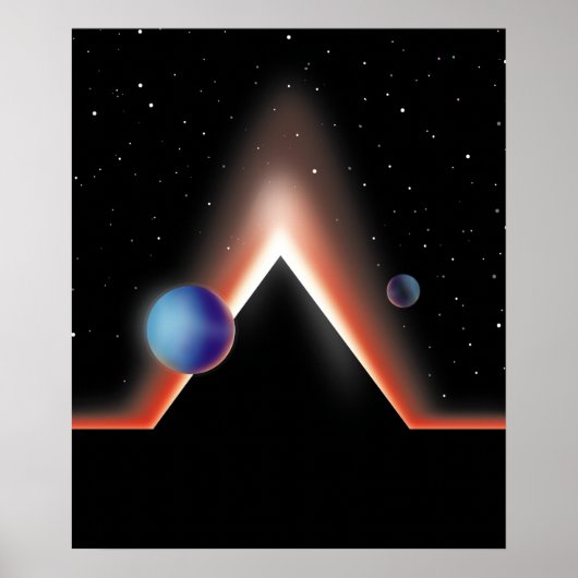Die Ebenen der Mars Poster (Vorne)