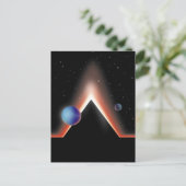 Die Ebenen der Mars Postkarte (Stehend Vorderseite)