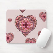 Die Ebenen des Herzmousepads Mousepad (Mit Mouse)