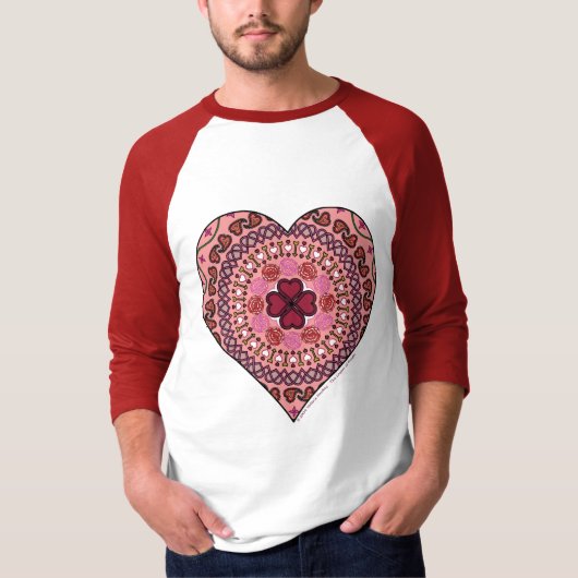 Die Ebenen des Shirts der Herzmenschen (Vorderseite)