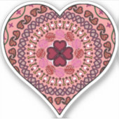 Die Ebenen des Sticker für die Herzkontur (Vorderseite)