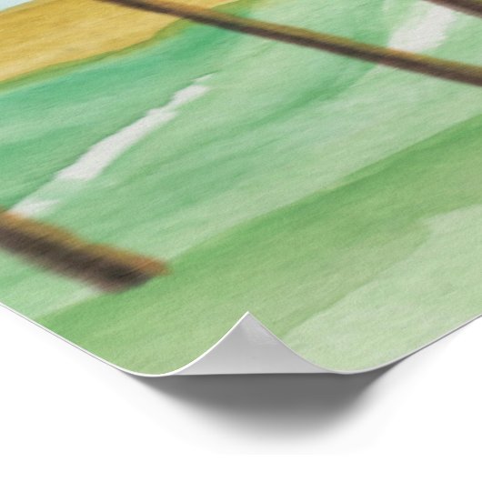 Die Ebenen Poster (Ecke)