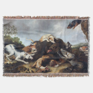 Die Eberjagd Frans Snyders um 1650 Decke