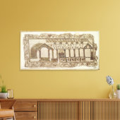 Die "Ecclesia Mater"-Stele Leinwanddruck (Insitu (Wohnzimmer))