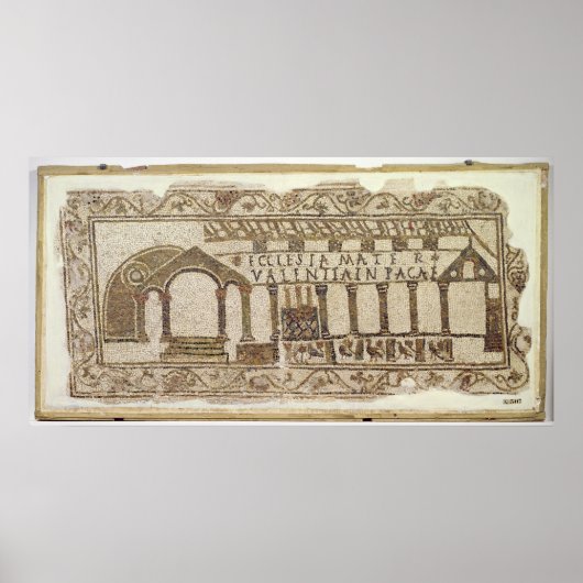 Die "Ecclesia Mater"-Stele Poster (Vorne)