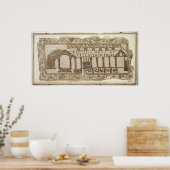 Die "Ecclesia Mater"-Stele Poster (Küche)