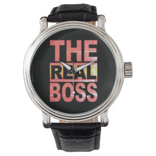 Die echte Boss-Uhr Armbanduhr