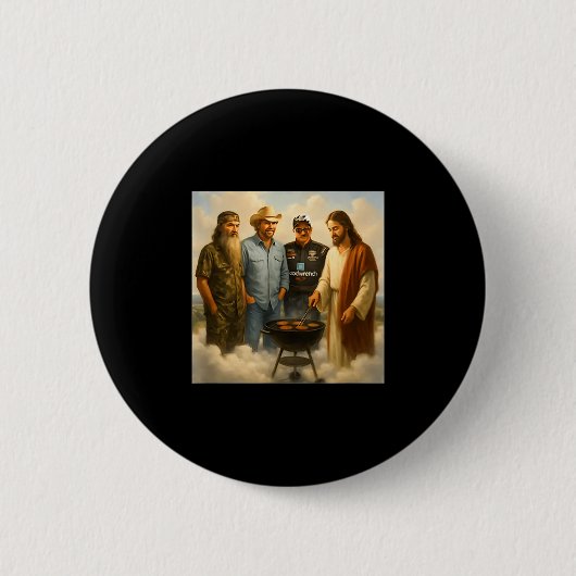 Die echte Gang trifft sich im Himmel Phil Funny Me Button (Vorderseite)