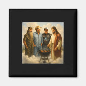 Die echte Gang trifft sich im Himmel Phil Funny Me Magnet (Vorne)