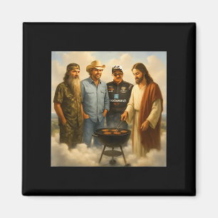 Die echte Gang trifft sich im Himmel Phil Funny Me Magnet