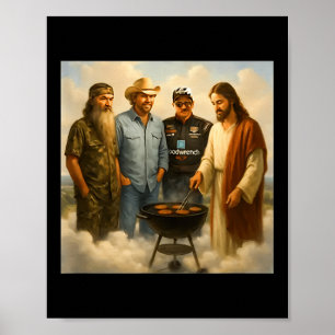 Die echte Gang trifft sich im Himmel Phil Funny Me Poster