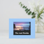 Die echte Postkarte von Florida (Stehend Vorderseite)