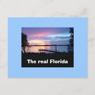 Die echte Postkarte von Florida