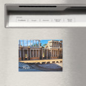 Die echte Spanien Merida Postkarte Magnet (In Situ (Geschirrspüler))