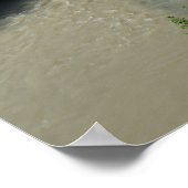 Die echte Spanisch-römische Cordoba-Brücke Poster (Ecke)