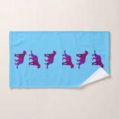 Die echten Magenta-Panthers Handtuch (Handtuch)