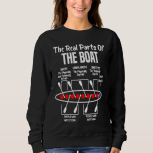 Die echten Teile der Bootsrudermannschaft lauter M Sweatshirt
