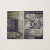 Die Ecke der Dichter, Platte F von "Westminster Puzzle (Horizontal)