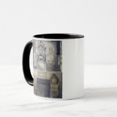 Die Ecke der Dichter, Platte F von "Westminster Tasse (Vorderseite Links)