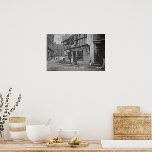 Die Ecke des Dichters Poster (Küche)