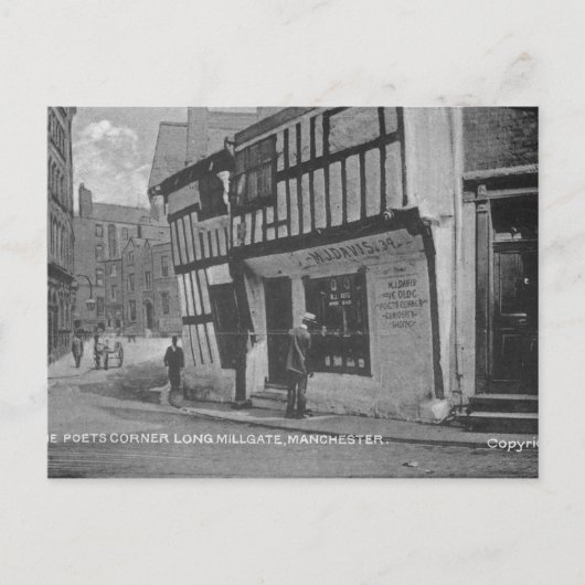 Die Ecke des Dichters Postkarte (Vorderseite)