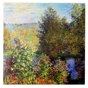 Die Ecke des Gartens von Montgeron Fliese