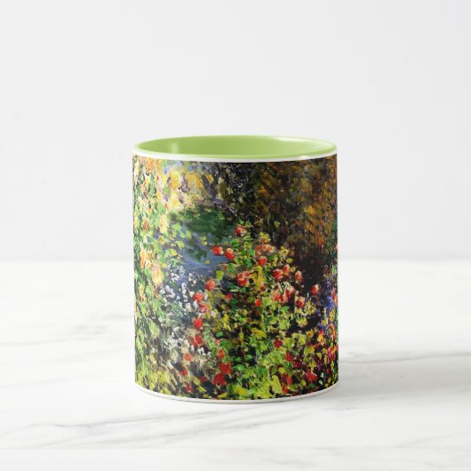 Die Ecke des Gartens von Montgeron Tasse (Zentrum)