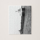Die Edmund Fitzgerald auf dem St. Clair River Puzzle (Vertikal)