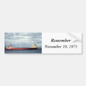 Die Edmund Fitzgerald Autoaufkleber (Vorne)