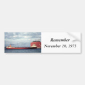 Die Edmund Fitzgerald Autoaufkleber (Vorne)