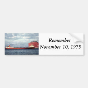 Die Edmund Fitzgerald Autoaufkleber