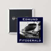 Die Edmund Fitzgerald Button (Vorne & Hinten)