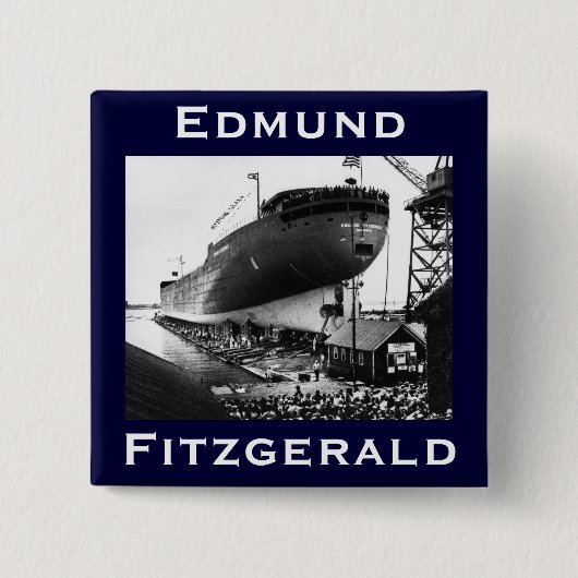 Die Edmund Fitzgerald Button (Vorderseite)