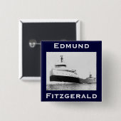 Die Edmund Fitzgerald Button (Vorne & Hinten)