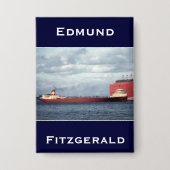 Die Edmund Fitzgerald Button (Vorderseite)