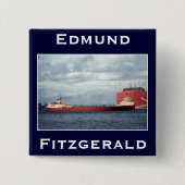 Die Edmund Fitzgerald Button (Vorderseite)