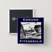 Die Edmund Fitzgerald Button (Vorne & Hinten)