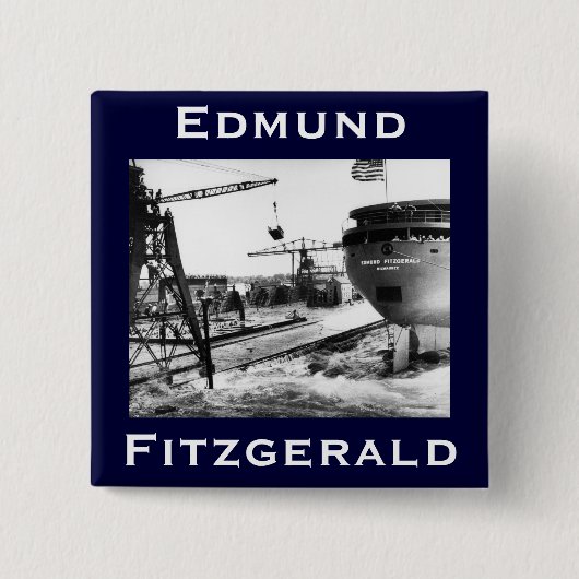 Die Edmund Fitzgerald Button (Vorderseite)