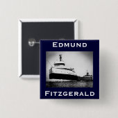 Die Edmund Fitzgerald Button (Vorne & Hinten)