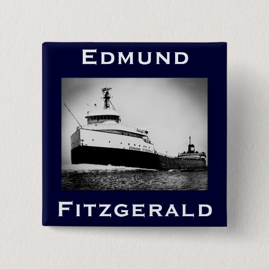 Die Edmund Fitzgerald Button (Vorderseite)